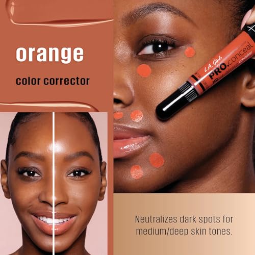 L.A. Girl Pro Conceal HD Concealer Orange Corrector 0.28oz