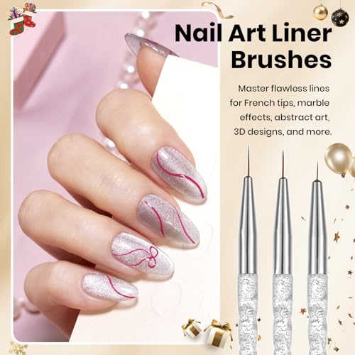 Beetles Gel Nail Polish Kit with UV Light - 80 Pcs Nail Art Set, 55 Colors & Tools