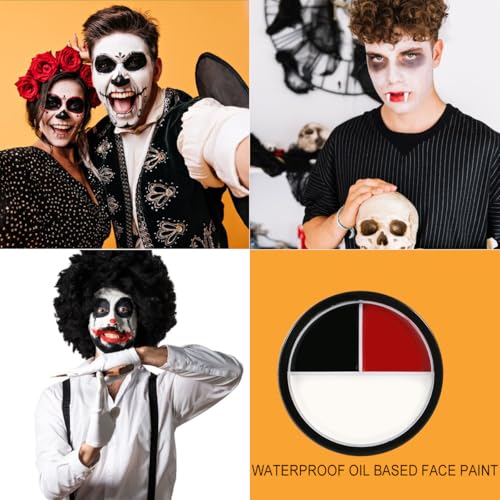 Halloween SFX Makeup Kit - Scar Wax, Fake Blood & Face Paint