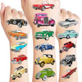 Vintage Classic Car Temporary Tattoos - 96 Pack Party Favors