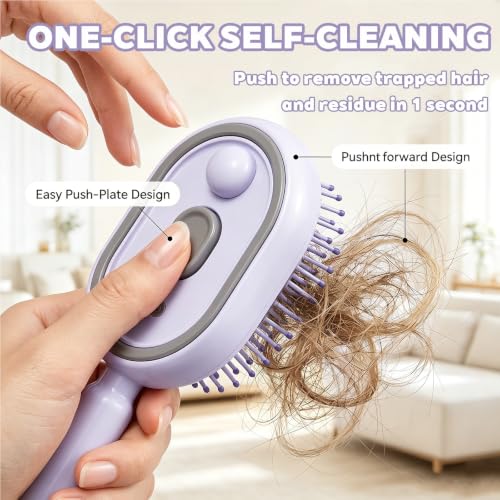 Electric Spray Air Cushion Massage Comb - Detangle & Scalp Massage