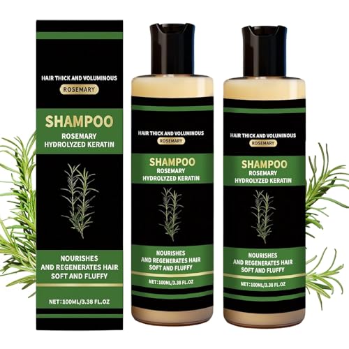 Rosemary Hair Growth Shampoo for Men & Women - Nourishing & Strengthening, 3.4oz