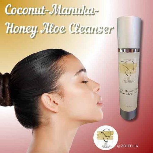 Zoi Teli'a Coconut-Manuka-Honey Aloe Cleanser