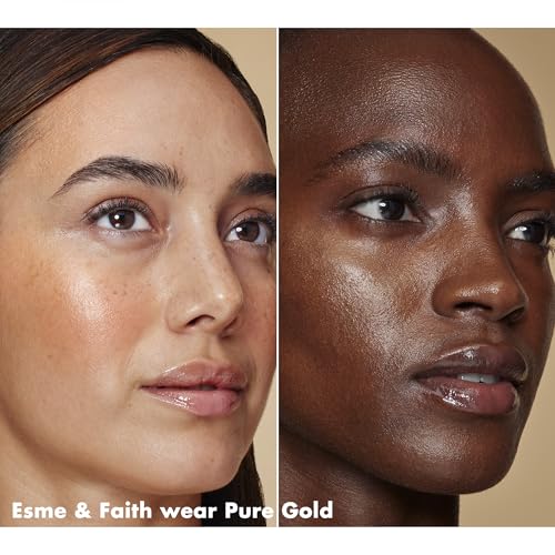 e.l.f. SKIN Bronzing Drops Mini, Liquid Bronzer For Face & Skin, Creates A Sun-Kissed Glow, Infused With Vitamin E, Vegan & Cruelty-Free, Pure Gold