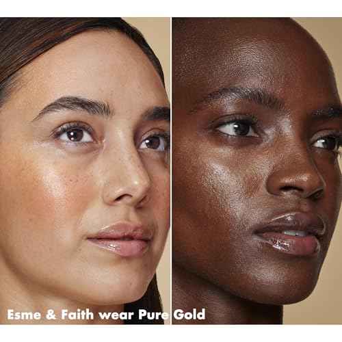 e.l.f. SKIN Bronzing Drops Mini, Liquid Bronzer For Face & Skin, Creates A Sun-Kissed Glow, Infused With Vitamin E, Vegan & Cruelty-Free, Pure Gold