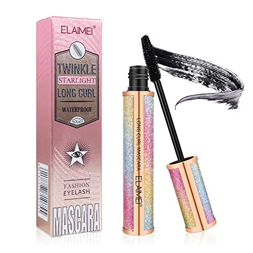 Mascara Cream Waterproof, Intense Length, Beauty Big Eye, Volume & Definition, No Smudging, No Clumping Lasting All Day, Black, Dermatologist & Ophthalmologist Tested