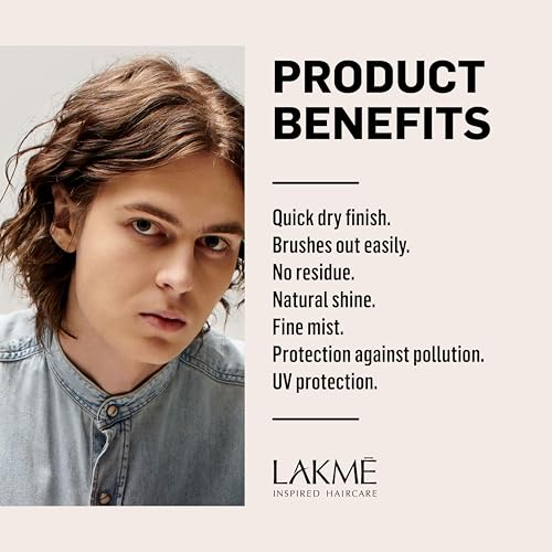 LAKMÉ K.Finish Hard Hold Hairspray, 10.2 fl oz