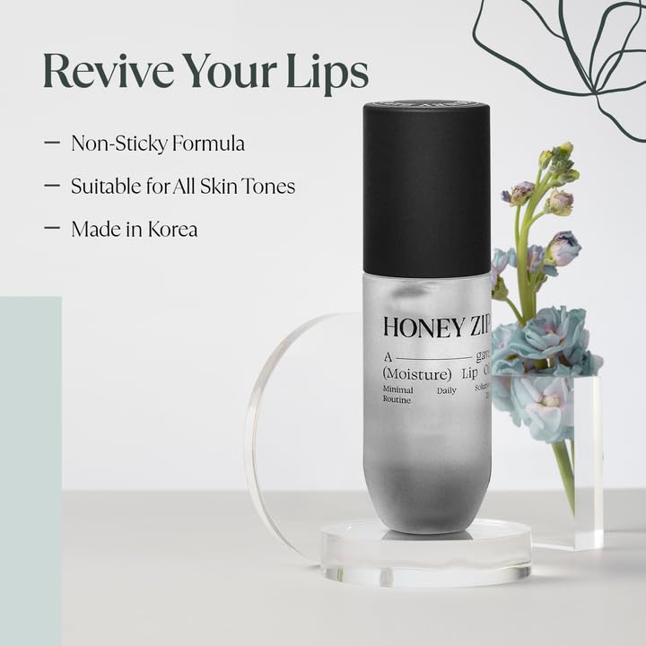 Honey Zip Lip Oil - Korean Hydrating Lip Gloss, 3.71mL