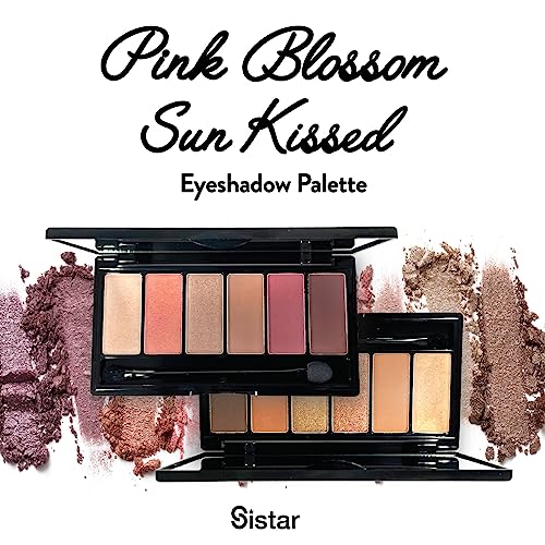 Sistar Eye Shadow Palette 6 Colors with Brush - Sun Kissed