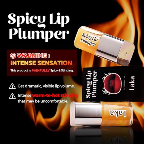 Laka Spicy Lip Plumper - Maximum Strength Volumizer