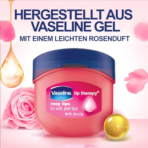 Vaseline Lip Therapy Rosy Lips, 0.25 oz