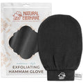 Moroccan Kessa Hammam Exfoliating Glove | Black Microfiber Body Scrub Mitt