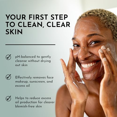 BOLDEN Skin Clarifying Cleanser | pH-balanced Sulfate-free Foaming Gel Cleanser for Oily and Blemish-prone Skin | 5.1 Fl Oz (Pack of 2)