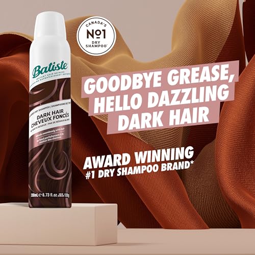 Batiste Dry Shampoo for Dark Hair, 3.81 oz