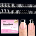 Beetles Flat-X Square Coffin Nail Tips Set - 320pcs, 16 Sizes