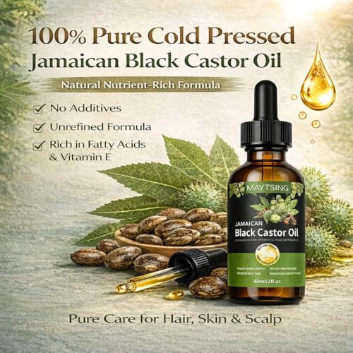 Jamaican Black Castor Oil for Hair Growth & Eyelashes 60ml