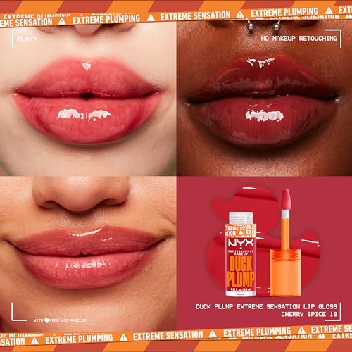 NYX Duck Plump Lip Gloss - Cherry Spice Plumping Lip Color