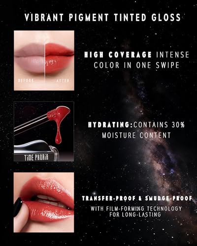 Stellar Dust Lip Stain 09 Enigma - Transfer-Proof Tinted Gloss