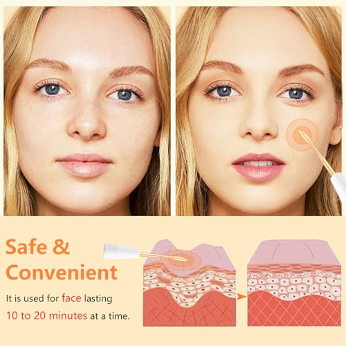 High Frequency Facial Wand for Face Skin Care