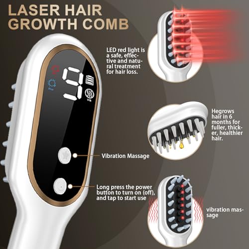 Laser Hair Growth Comb by Apbier | Handheld Device