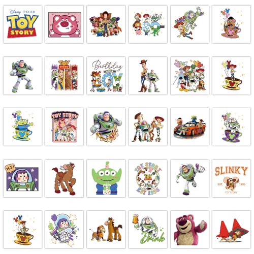 60-Piece Toy Anime Temporary Tattoos Waterproof Stickers
