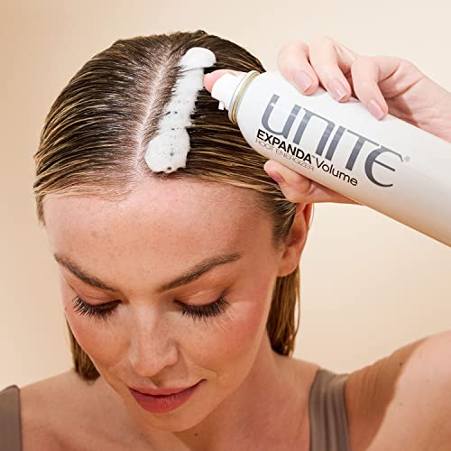 UNITE Hair ? EXPANDA Volume ? Root Lifting Foam for Instant Volume & Medium to Strong Hold ? Thermal Protection ? 8 Oz