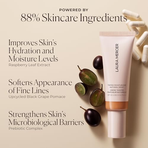 Tinted Moisturizer Natural Dewy SPF 30-2W Citrine by Laura Mercier for Women - 1.5 oz Makeup