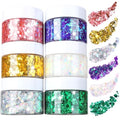 6-Color Body Glitter Gel Set - Face, Hair & Body Makeup
