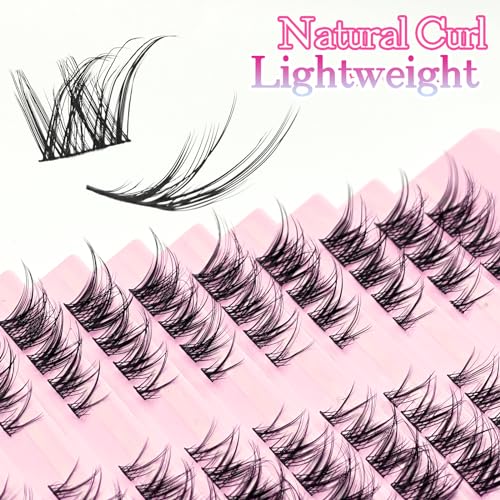 Wispy Cat Eye Lash Clusters - C Curl 9-14mm