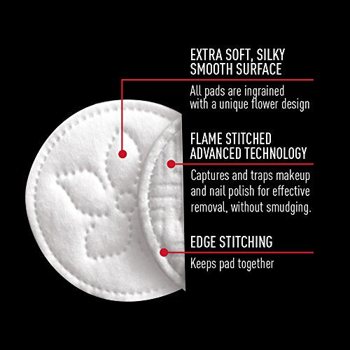 Ultra-Premium Flower Flamestitch Cotton Round, Pack of 8
