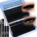 Manga Lash Clusters Kit - Spiky & Volume 12-20mm with Bottom Lashes