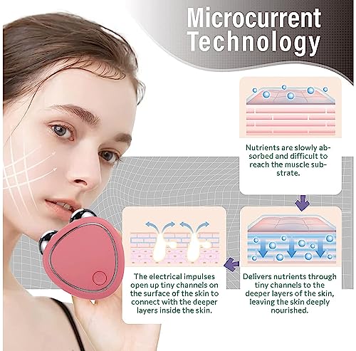 Microcurrent Face Lifting Massager - 3 Modes, Rechargeable