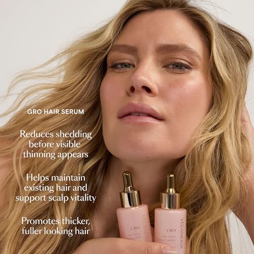 VEGAMOUR GRO Hair Serum Starter Kit | Full Size + Travel Shampoo