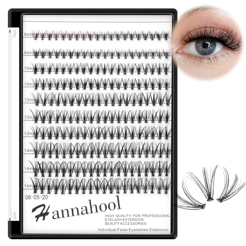 Cluster Lashes Mixed 8-14mm 120Pcs Natural Eyelash Extensions