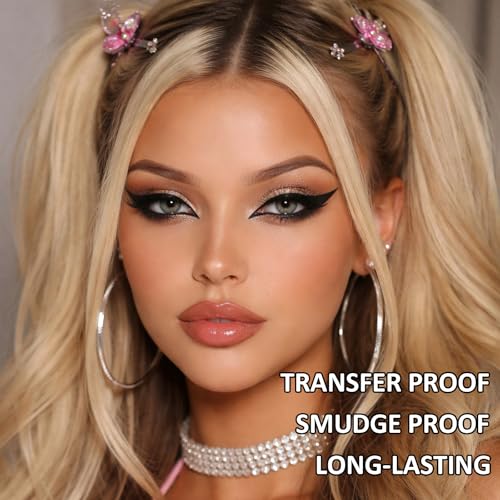 Waterproof Black Liquid Eyeliner with Micro Angled Tip