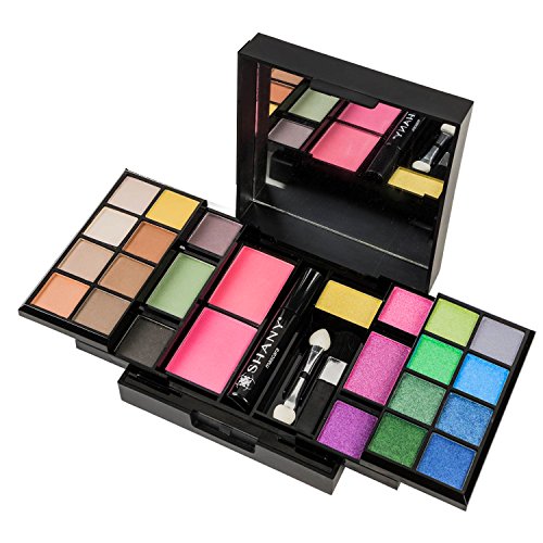 SHANY Woke Up Like This Makeup Kit - 23 Eyeshadows, Blush & Mascara