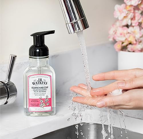 J.R. Watkins Cherry Blossom Foaming Hand Soap - 3 Pack, 9 fl oz