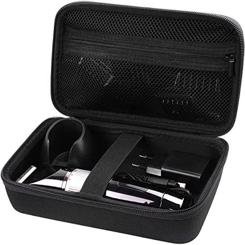 Comecase Case for Hatteker/for oneisall/for Ufree/for Novah Hair Clipper, Beard Trimmer Organizer Storage for Men Hair Cutting Kit Precision Shaver, with Inner Net Bag for Grooming Kit (Case Only)