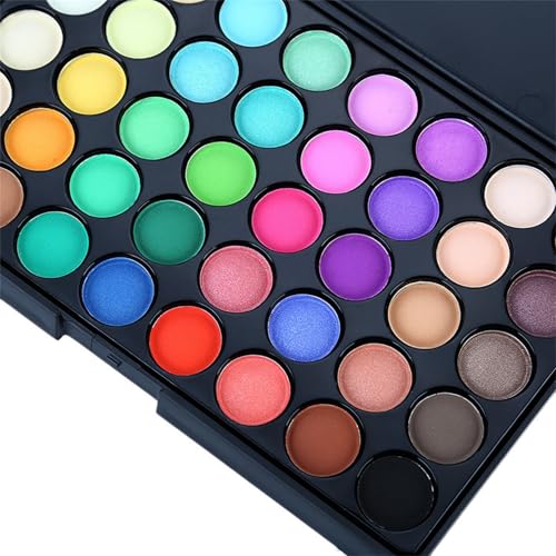 Bonnie Choice 40-Color Rainbow Eyeshadow Palette - Vibrant, Long-Lasting Makeup
