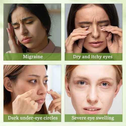 Natural Jade Eye Mask and Rose Quartz Eye Mask Set - Soothing & Relaxing Alleviate Puffiness and Migraines with Cooling and Warming Therapy (2 Pcs)