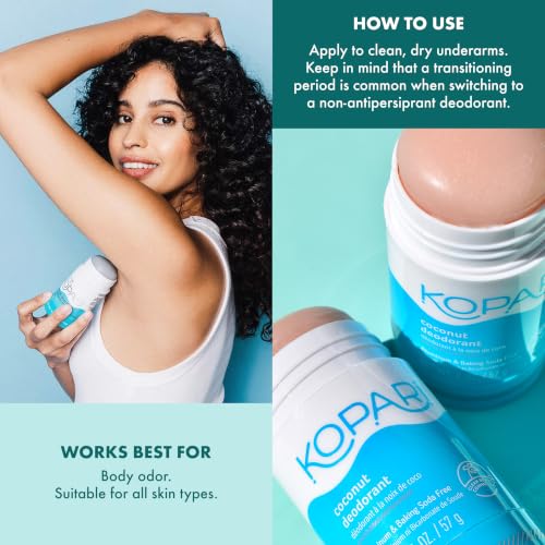 Aluminum-Free Coconut Deodorant - Plant-Based Everyday Odor Protection