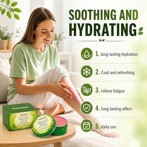 SOEYOM Miracle Balm for Muscle Relief & Skin Soothing - 1.76 oz