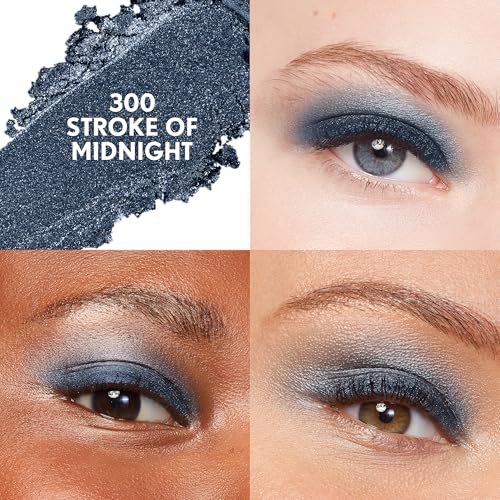 CoverGirl Vegan Shimmer Eyeshadow Pencil 300 Stroke Of Midnight, Easy Blend, Long-Lasting