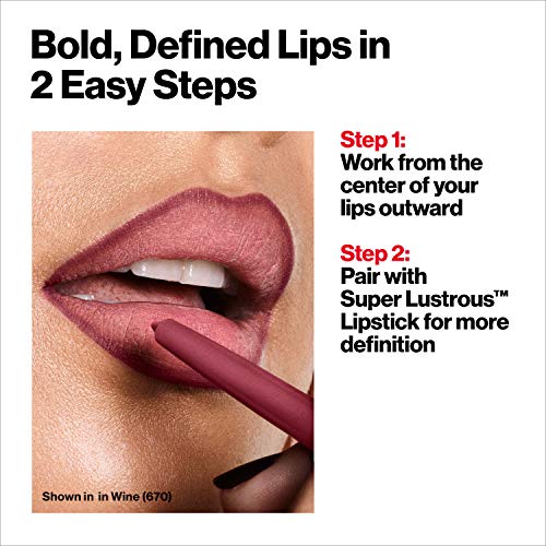 Revlon ColorStay Lipliner Pencil Chocolates 040, 0.01oz