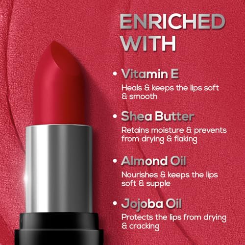 RENEE Prime Matte Lipstick - Rustic Red