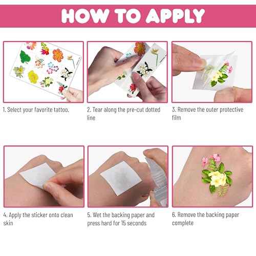 96 PCS Tropical Flower Hawaiian Pre-Cut Temporary Themed Birthday Favors Supplies D?cor Cute Luau Gifts For Game Boys Girls Classroom School (Normal)