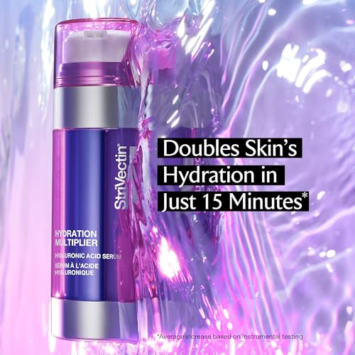 StriVectin Multi Action Hydration Multiplier Serum with Hyaluronic Acid, Ceramides and Peptides for Dehydrated, Dry Skin