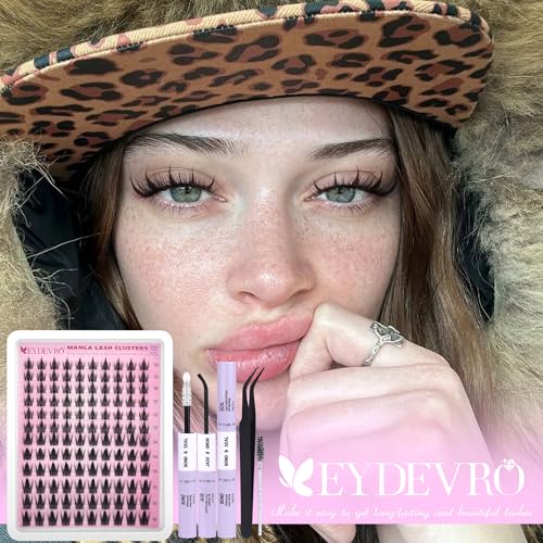 Manga Lash Clusters Kit - Wispy Spiky Eyelash Extensions