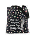 LGBTQ Gift Hi Leaves Tote Bag Spotify Inspired Gift Nick and Charlie Gifts BL Boys Love Gifts (disappear blk)