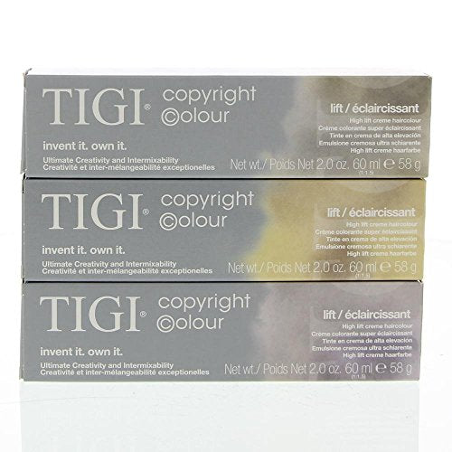 TiGi Copyright Colour 100/83 Ultra Light Ash Gold Blonde High Lift 2 Ounce 60 Milliliters